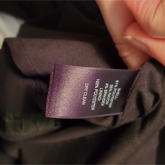 W&B Flattering Versatile Classic Black One-Button Blazer Size 12 - Picture 9 of 11